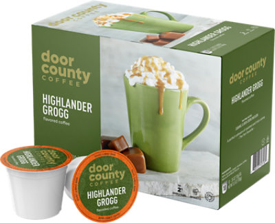 Door County Coffee Highlander Grogg K-cup 10 Count - 10 CT - Image 1