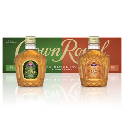 Crown Royal Apple Peach 10-50 Ml Pack - 10-50 ML - Image 1