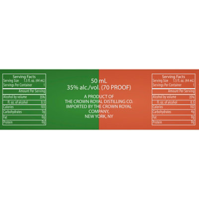 Crown Royal Apple Peach 10-50 Ml Pack - 10-50 ML - Image 2
