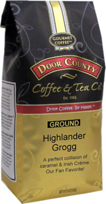 Door County Coffee Highlander Grogg 10 Ounce Ground - 10 OZ - Image 1