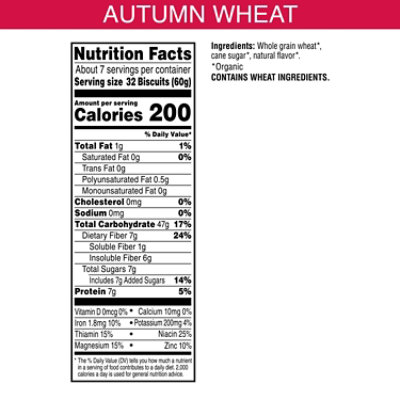 Kashi Organic Autumn Wheat Cereal 14oz - 14 OZ - Image 4