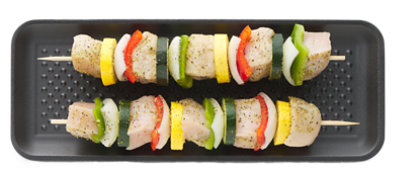 Chicken Kabobs With Vegetable California Bay Seasoning - LB - Image 1