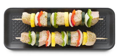 Chicken Kabobs With Vegetable Lemon Pepper Seasoning - LB - Image 1