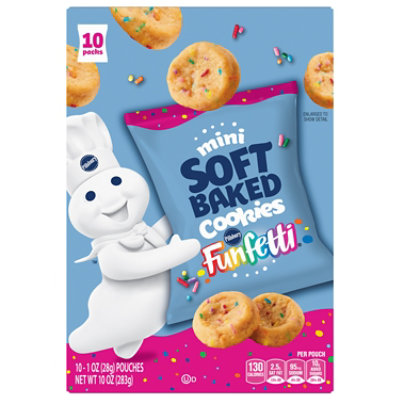 Pillsbury Soft Baked Funfetti 10ct - 10 CT - Image 1