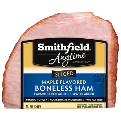 Smithfield Maple Boneless Quarter Ham - 1.5 LB - Image 1