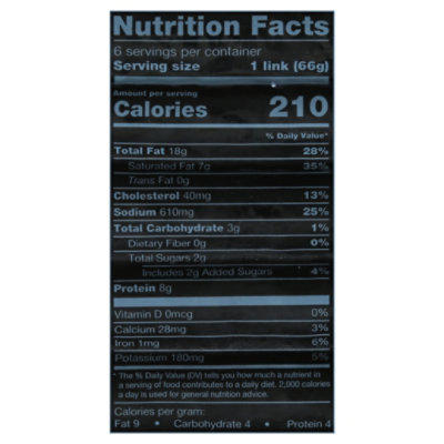 Signature Select Jalapeno Cheddar Sausage - 14 Oz - Image 4