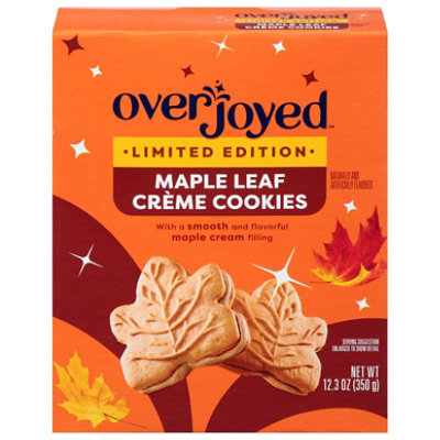 Overjoyed Maple Leaf Creme Cookies - 12.3 Oz - Image 2