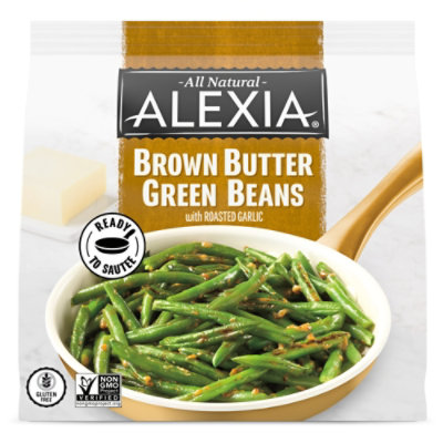 Alexia Green Beans Brown Butter - 11 OZ