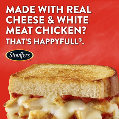 Stouffers Frozen Meal Grilled Chicken Parmesan Melt-full Sandwich 6.60oz Package - 6.6 OZ - Image 2