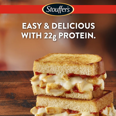 Stouffers Frozen Meal Grilled Chicken Parmesan Melt-full Sandwich 6.60oz Package - 6.6 OZ - Image 4