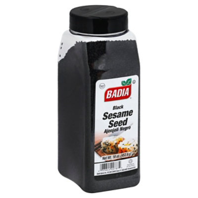 Badia Sesame Seed Black - 16 OZ - Image 1