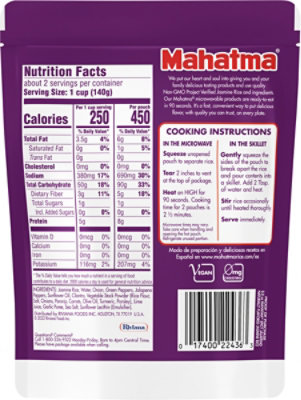 Mahatma Spicy Jalapeno Jasmine Rice - Pouch 8.8 Oz - 8.8 OZ - Image 7