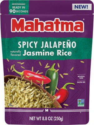 Mahatma Spicy Jalapeno Jasmine Rice - Pouch 8.8 Oz - 8.8 OZ - Image 1