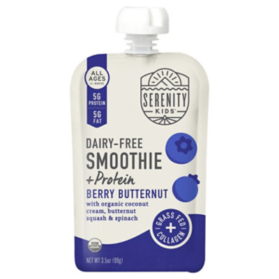 Serenity Kids Smoothie Berry Butternut - 3.5 OZ - Image 2