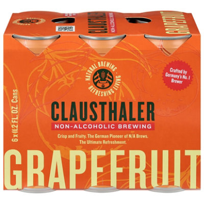 Clausthaler Grapefruit Cans - 6-11.2 FZ - Image 2