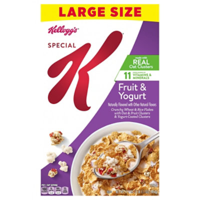 Kelloggs Special K Cereal Fruit & Yogurt 17.1oz - 17.1 OZ - Image 3