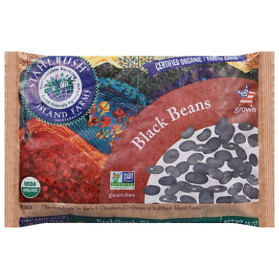 Stahlbush Island Farms Black Beans - 16 OZ - Image 1