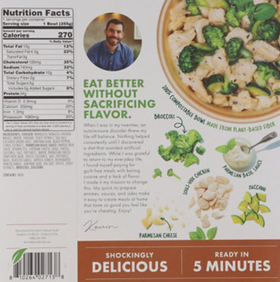 Kevins Parmesan Basil Chicken Bowl, 9 Oz - 9 OZ - Image 5
