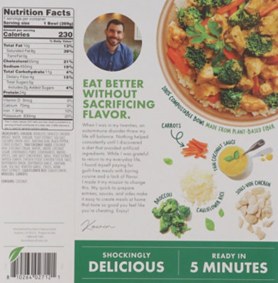 Kevins Thai-style Coconut Chicken Bowl, 9.5 Oz - 9.5 OZ - Image 5