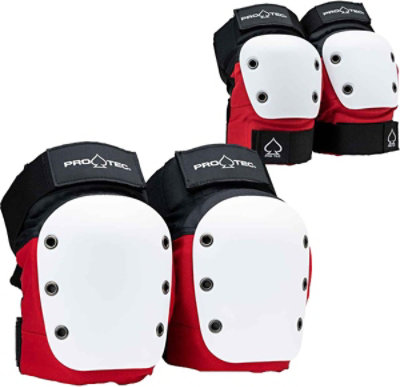 Protec Street Combo 2/Pk L-Red/White/Black - Image 1
