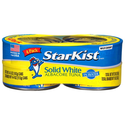 StarKist Tuna Albacore Solid White in Water - 4-5 Oz - Image 2