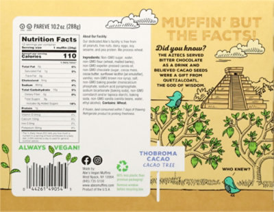 Abes Vegan Chocolate Chip Mini Muffins, 12pk - 10 0Z - Image 5