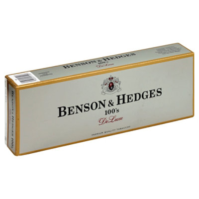 Benson & Hedges 100s Deluxe Box Cigarettes - CTN - Image 1