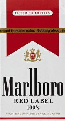 Marlboro Red Label 100s Box Cigarettes - CTN - Image 2