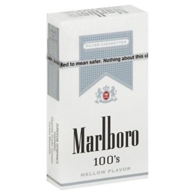 Marlboro Silver 100s Box Cigarettes - CTN - Image 1