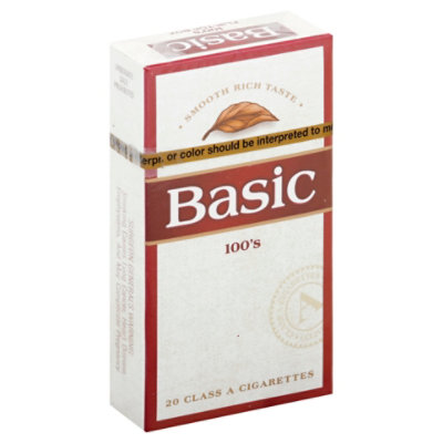 Basic 100s Box Cigarettes - CTN - Image 1