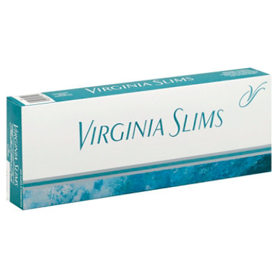 Virginia Slims Silver Menthol 100s Cigarettes - CTN - Image 1