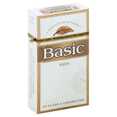 Basic Gold Pack 100s Box Cigarettes - CTN - Image 1