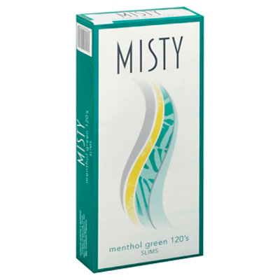 Misty Menthol Green  120 Box  Fsc Cigarettes - CTN - Image 1