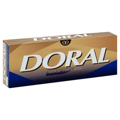 Doral Gold Box 100 Fsc Cigarettes - CTN