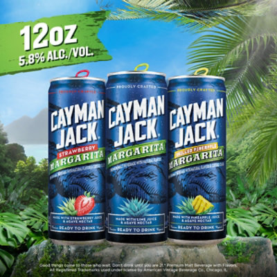 Cayman Jack Margarita Variety 24-12 Fl Oz In Cans - 24-12 FZ - Image 5