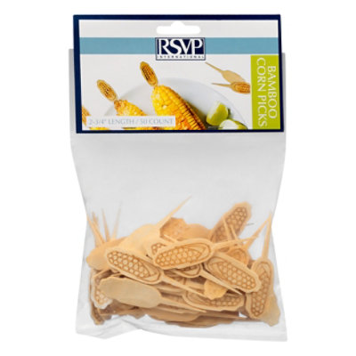 Rsvp Bamboo Corn Picks - EA - Image 3