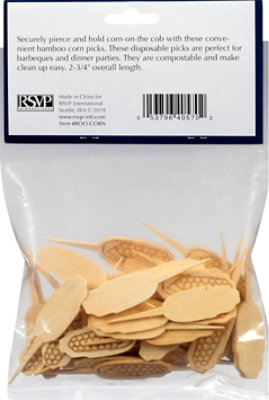 Rsvp Bamboo Corn Picks - EA - Image 4