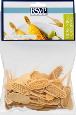 Rsvp Bamboo Corn Picks - EA - Image 2