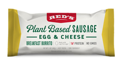 Reds Burrito Plant Based Sausage Egg Cheese - 5 OZ - Image 2