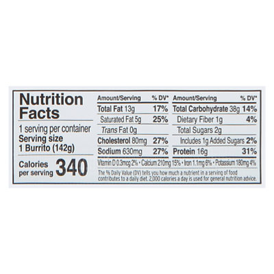 Reds Burrito Plant Based Sausage Egg Cheese - 5 OZ - Image 4
