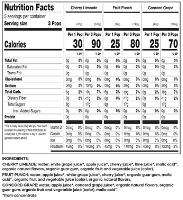 Goodpops Freeze Pops No Added Sugar 15pc - 22.5 FZ - Image 2