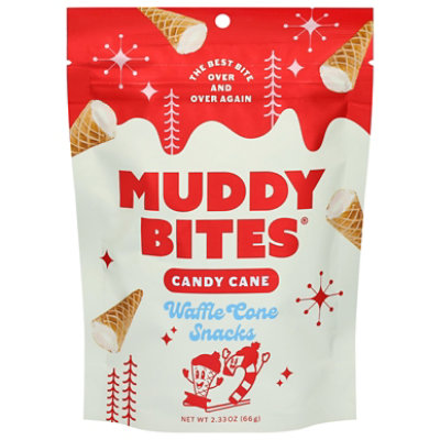 Muddy Bites Waffle Candy Cane 2.33oz - 2.33 OZ - Image 2
