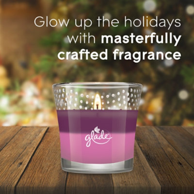 Glade 2 In 1 Candle Merry Berry & Crnbry 2-3.4 Oz. - 2-3.4 OZ - Image 3