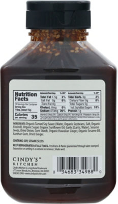 Cindys Kitchen Original Teriyaki Sauce - 9 OZ - Image 6