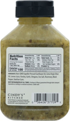 Cindys Kitchen Mediterranean Herb Sauce - 9 OZ - Image 6