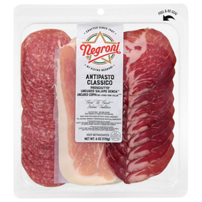 Negroni Antipasto Classico Tray - 6 OZ - Image 1