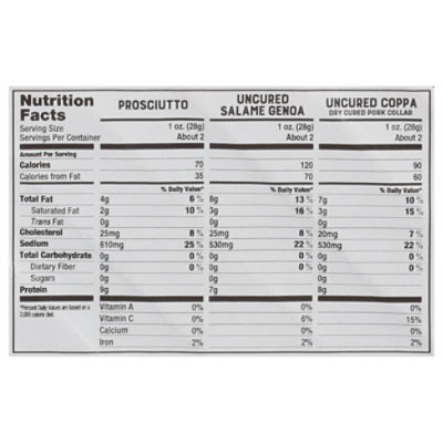 Negroni Antipasto Classico Tray - 6 OZ - Image 3