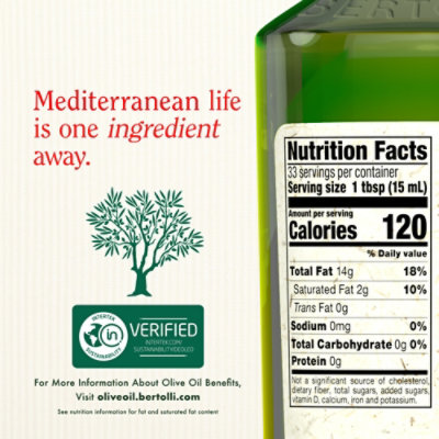 Bertolli Extra Virgin Olive Oil Sustainable 16.9o - 16.9 FZ - Image 6