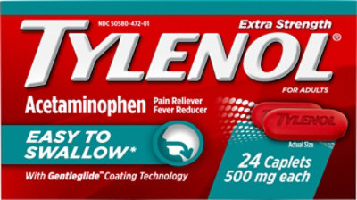 Tylenol Es Easy Swallow Caplets - 24 CT - Image 1