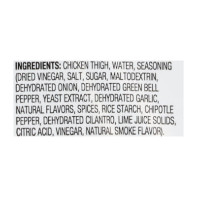 Isernios Chipotle Lime Diced Chicken Thighs 12oz - 12 OZ - Image 4